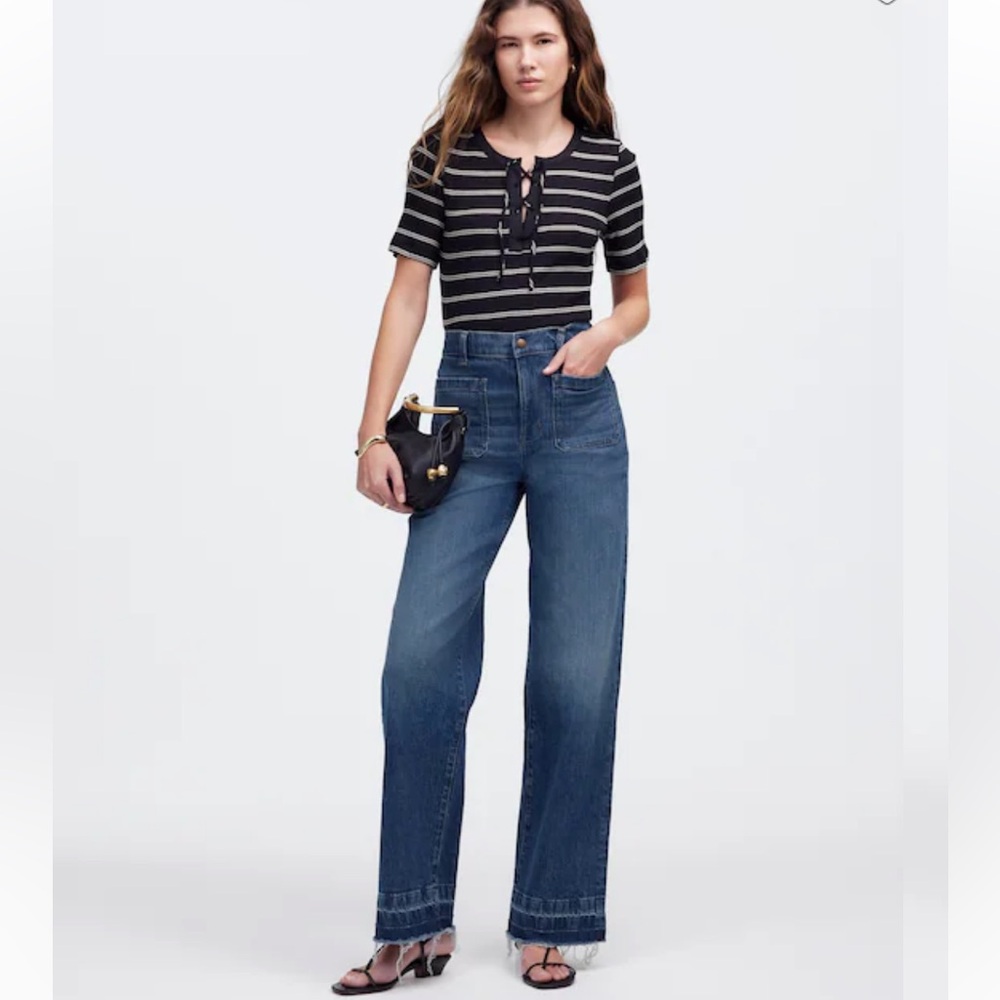 NWT Madewell Wide Leg Jean